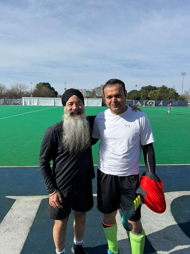 Two USA teammates on the pitch